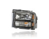 Headlight Assembly - Compatible/Replacement for '05-07 Ford F-250 SD/350 SD Lariat/Harley Davidson - Black Interior - Left Hand - Driver - 6C3Z13008DB