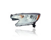 Headlight Assembly - Compatible/Replacement for '14-16 Nissan Versa Note Hatchback SR - Halogen, Smoked Black Interior - Left Hand - Driver - 260609MB0A