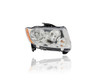 Headlight Assembly - Compatible/Replacement for '11-13 Jeep Compass - Without Leveling & Black-Trim - Right Hand - Passenger - 68088868AC