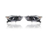 Headlight Assembly - Compatible/Replacement for '16-18 Nissan Maxima SR/Platinum-Model - Halogen - Pair, Left Driver + Right Passenger Set - 260104RF4B, 260604RF4B - CAPA