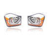 Headlight Assembly - Compatible/Replacement for '04-05 Dodge Durango - Pair, Left Driver + Right Passenger Set - 55077720AD, 55077721AD - CAPA