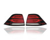 Tail Light Assembly - Compatible/Replacement for '16-19 Mercedes-Benz GLE-SUV/Plug-in - Outer - Pair, Left Driver + Right Passenger Set - 1669065802, 1669065702