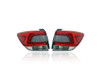 Tail Light Assembly - Compatible/Replacement for '20-21 Subaru Crosstrek, 20-22 Impreza Wagon, 20-22 Crosstrek Hybrid - Outer - Pair, Left Driver + Right Passenger Set - 84201FL12B, 84912FL13A - CAPA