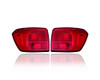 Tail Light Assembly - Compatible/Replacement for '19-23 Kia Forte FE/LXS - Outer - Pair, Left Driver + Right Passenger Set - 92402M7000, 92401M7000 - CAPA