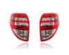 Tail Light Assembly - Compatible/Replacement for '09-12 Toyota RAV4 (North American Built) - Pair, Left Driver + Right Passenger Set - 815500R010, 815600R010 - CAPA