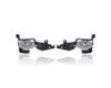 Fog Light - Compatible/Replacement for '11-12 Honda Accord Sedan EX/EXL V6 6Cy/3.5L - Oval - Pair, Left Driver + Right Passenger Set - 33900TA0A12, 33950TA0A02