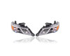 Headlight - Compatible/Replacement for '13-15 Acura RDX Tech-Package - HID With Fog Lamps - Pair, Left Driver + Right Passenger Set - 33101TX4A01, 33151TX4A01