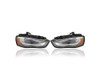 Headlight - Compatible/Replacement for '13-16 Audi A4 Allroad - Without Curve-Lights, Xenon - Pair, Left Driver + Right Passenger Set - 8K0941044E, 8K0941043E