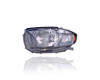 Headlight - Compatible/Replacement for '08-10 Toyota Highlander Sport (Japan Built) - Halogen, Smoked Chrome Interior Bezel - Left Hand - Driver - 8117048470