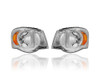 Headlight - Compatible/Replacement for '07-09 Chrysler Aspen - Pair, Left Driver + Right Passenger Set - 55078020AI, 55078021AI