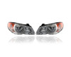 Headlight - Compatible/Replacement for '07-09 Hyundai Elantra Sedan (Exclude Touring) - Halogen - Pair, Left Driver + Right Passenger Set - 921022H050, 921012H050 - CAPA