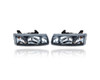 Headlight - Compatible/Replacement for '02-04 Saturn Vue - Pair, Left Driver + Right Passenger Set - 22702946, 22702945