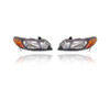 Headlight Assembly For 06-08 Honda Civic Sedan - Without Bulbs, Left Driver + Right Passenger, Set Pair Both - 33101SNAA02, 33151SNAA02