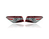 Tail Light - Compatible/Replacement for '18-20 Toyota Camry/Hybrid XLE (North American Built) - Outer On Body Quarter Panel, LED - Pair, Set - 8155006730, 8156006730 - CAPA