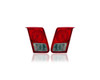 Tail Light - Compatible/Replacement for '03-05 Honda Civic/Hybrid Sedan - Inner On Trunk Lid - Pair, Left Driver + Right Passenger Set - 34151S5BA01, 34156S5BA01