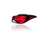 Tail Light - Compatible/Replacement for '14-16 Hyundai Elantra Sedan/Coupe SE/Value (Korea Built) - Outer On Body, Halogen - Right Hand - Passenger - 924023X230