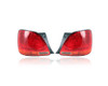 Tail Light - Compatible/Replacement for '01-05 Lexus GS300/400/430 - On Body - Pair, Left Driver + Right Passenger Set - 8155030850, 8156030820