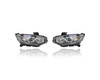 Headlight Assembly For HO2503173; HO2502173 16-19 Honda Civic-Coupe, 16-20 Sedan, 17-18 Civic Hatch - Pair Left and Right, Halogen Type, CAPA
