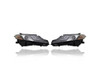 Headlight Assembly - Compatible/Replacement for '21-23 Toyota Camry/Hybrid XSE/V6 - LED, Black Trim Interior With LED Daytime Running Lamp - Pair Set - CAPA - 8111006G30, 8115006G30