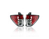 Tail Light - Compatible/Replacement for '09-13 Subaru Forester - Halogen - Pair, Left Driver + Right Passenger Set - CAPA - 84912SC121, 84912SC131