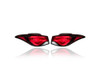 Tail Light Assembly - Compatible/Replacement for '14-16 Hyundai Elantra Sedan/Coupe SE/Value (Korean-Built) - Outer On Body, Halogen - Pair Set - CAPA - 924023X230, 924013X230