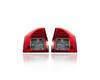 Tail Light Assembly - Compatible/Replacement for '11-13 Jeep Compass - LED - Pair, Left Driver + Right Passenger Set - 5182542AC, 5182543AC