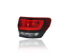 Tail Light Assembly - Compatible/Replacement for '17-21 Jeep Grand Cherokee - Outer On Body Quarter Panel, Dark Gray Trim - Left Hand - Driver - 68368395AC