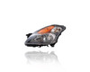 Headlight Assembly For 26060JA00B 07-09 Nissan Altima Sedan Hybrid - Halogen With Grey Bezel, Left Hand - Driver, CAPA