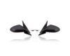 Door Mirror - Compatible/Replacement for '95-99 Dodge Neon - Manual Remote - Pair, Left Driver + Right Passenger Set - 4658888, 4658889