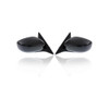 Door Mirror - Compatible/Replacement for '10-13 Infiniti G37 Convertible, 14-15 Q60 - Powered, Heated Without Memory, Unpainted - Pair, Left Driver + Right Passenger Set - 963011NJ0A, 963021NJ0A
