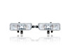 Fog Light - Compatible/Replacement for '96-99 Isuzu Hombre Pickup - Pair, Left Driver + Right Passenger Set - 2900714030