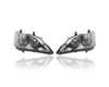 Headlight Assembly For LX2519116; LX2518116 10-11 Lexus ES350 - Pair Left and Right Set, Without-HID, Halogen-Type, NSF Certified