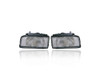 Headlight - Compatible/Replacement for '93-97 Volvo 850 - Single-Bulb Type - Pair, Left Driver + Right Passenger Set - 68018159, 68018142