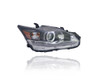 Headlight Assembly For 11-17 Lexus CT200h - Halogen - Right Hand / Passenger - CAPA - 8111076012