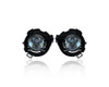 Fog Light Assembly - Compatible/Replacement for '08-15 Nissan Armada - Halogen - Pair, Left Driver + Right Passenger Set - 26150ZQ00A, 26155ZQ00A - CAPA