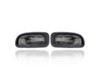 Fog Light Assembly - Compatible/Replacement for '99-01 Jeep Grand Cherokee - Pair, Left Driver + Right Passenger Set - 55155136, 55155137 - CAPA