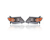 Headlight - Compatible/Replacement for '14-17 Honda Odyssey Touring Elite - Xenon/HID - Pair, Left Driver + Right Passenger Set - 33101TK8A22, 33151TK8A22 - CAPA