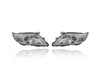 Headlight Assembly For 8111006500; 8115006500 10-11 Toyota Camry USA (Exclude SE) - CAPA Certified - Pair (Both Left Driver & Right Passenger) Set
