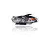 Headlight Assembly - Compatible/Replacement for '13-16 Dodge Dart - Xenon Without HID Kit, With Chrome Trim - Left Hand - Driver - 68081391AJ