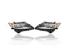 Headlight Assembly - Compatible/Replacement for '16-18 Lexus ES300h/350 - Projector LED - Pair, Left Driver + Right Passenger Set - 8114033A60, 8107033A60