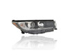 Headlight Assembly - Compatible/Replacement for '17-18 Toyota Highlander SE - Halogen With LED Daytime Running Lamp, Dark Black Interior - Right Hand - Passenger - 811100E390