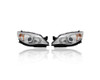 Headlight Assembly - Compatible/Replacement for '08-09 Subaru Impreza 2.5GT/Outback Sport - Halogen - Pair, Left Driver + Right Passenger Set - 84001FG060, 84001FG070