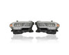 Headlight Assembly - Compatible/Replacement for '20-22 Toyota Tacoma Limited - LED With LED Fog/Daytime Running Lamp - Pair, Left Driver + Right Passenger Set - 8111004290, 8115004290 - CAPA