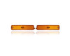 Side Marker Light - Compatible/Replacement for '95-99 Pontiac Sunfire GT - Pair, Left Driver + Right Passenger Set - 5976588, 5976587