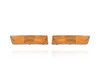 Side Marker Light Assembly - Compatible/Replacement for '90-92 Ford Probe GT - Front - Pair, Left Driver + Right Passenger Set - FO2Z15A201C, FO2Z15A201D - OEM