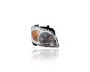 Headlight Assembly For 22740620 05-08 Chevrolet Cobalt Base/LS/LT, 06-07 LTZ, 08-08-Sport, 05-10 SS-2.4L, 07-09 Pontiac G5 - Clear With Bracket & Cap, Right Hand - Passenger