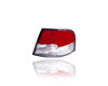 Tail Light - Compatible/Replacement for '98-99 Nissan Altima SE/Limited Edition - Red/White - Right Hand - Passenger - 265500Z425