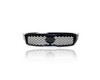 Grille - Compatible/Replacement for '16-18 Kia Sorento FWD L/LX/FWD - Main Upper - Chrome Frame, Black Insert Without Camera Hole, With Emblem Provision - 86380C6000 CAPA
