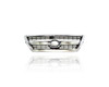 Grille - Compatible/Replacement for '06-09 Toyota 4Runner SR5 - Main Upper, Chrome Frame Black Insert, With Emblem Provision - 5310035A13C0