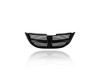 Grille - Compatible/Replacement for '01-04 Dodge Caravan - Matte Black - 4857296AA CAPA